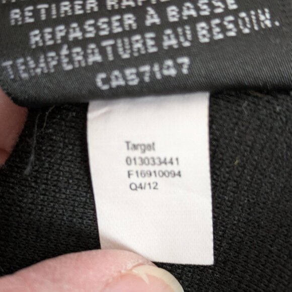 Mossimo Black Fit and Flare Skater Dress with Pockets - Picture 9 of 9